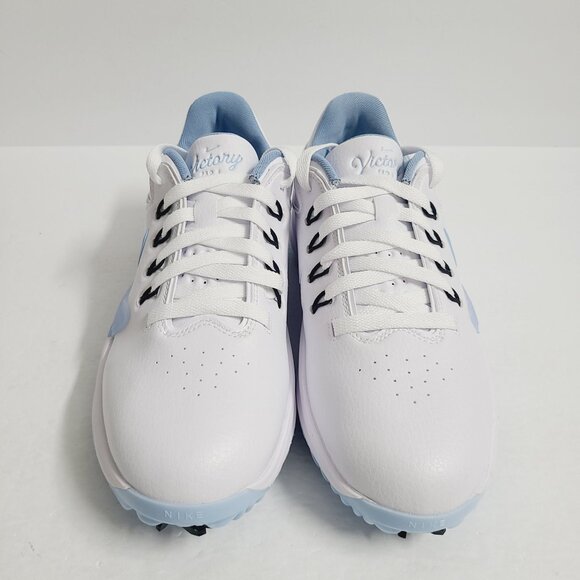 NEW Nike Victory Pro 4 Golf Shoes FZ7611-101 Size 8 White Psychic Blue #1 main image 7